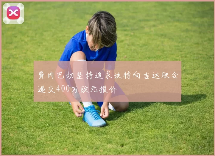 费内巴切坚持追求坎特向吉达联合递交400万欧元报价